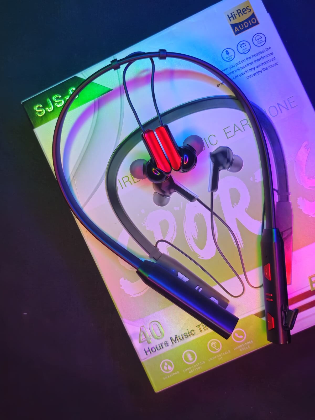 20260204_053218 (Custom) Original SJS 6th version Gamming & Sports neckband - Image 1